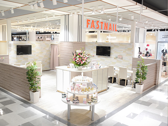 FASTNAIL プライムツリー赤池店のサロンの様子