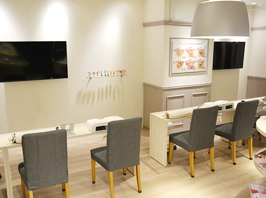 FASTNAIL 町田東急ツインズ店のサロンの様子