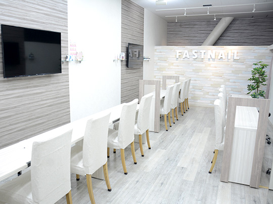 FASTNAIL サクラス戸塚店のサロンの様子