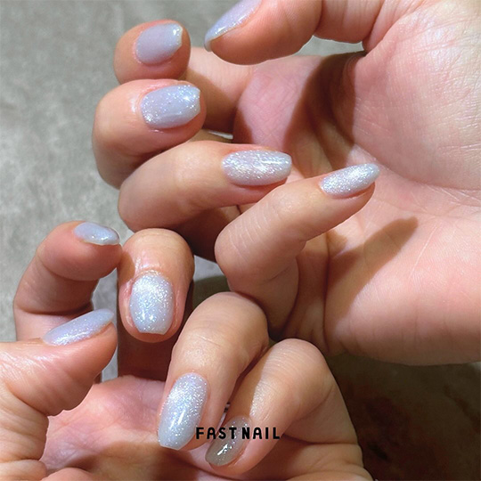 ショート×バレリーナネイルのデザイン